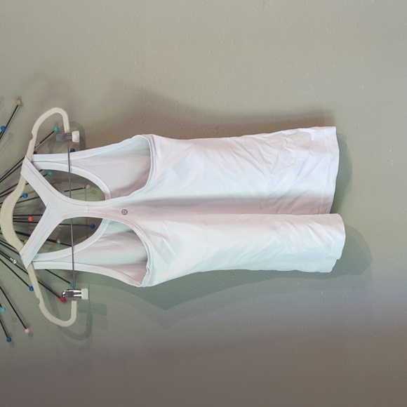 Lululemon White Racerback Tank - Picture 4 of 4